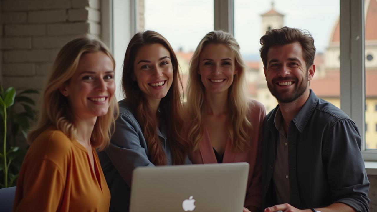 Il team di Albero Maestro a Firenze