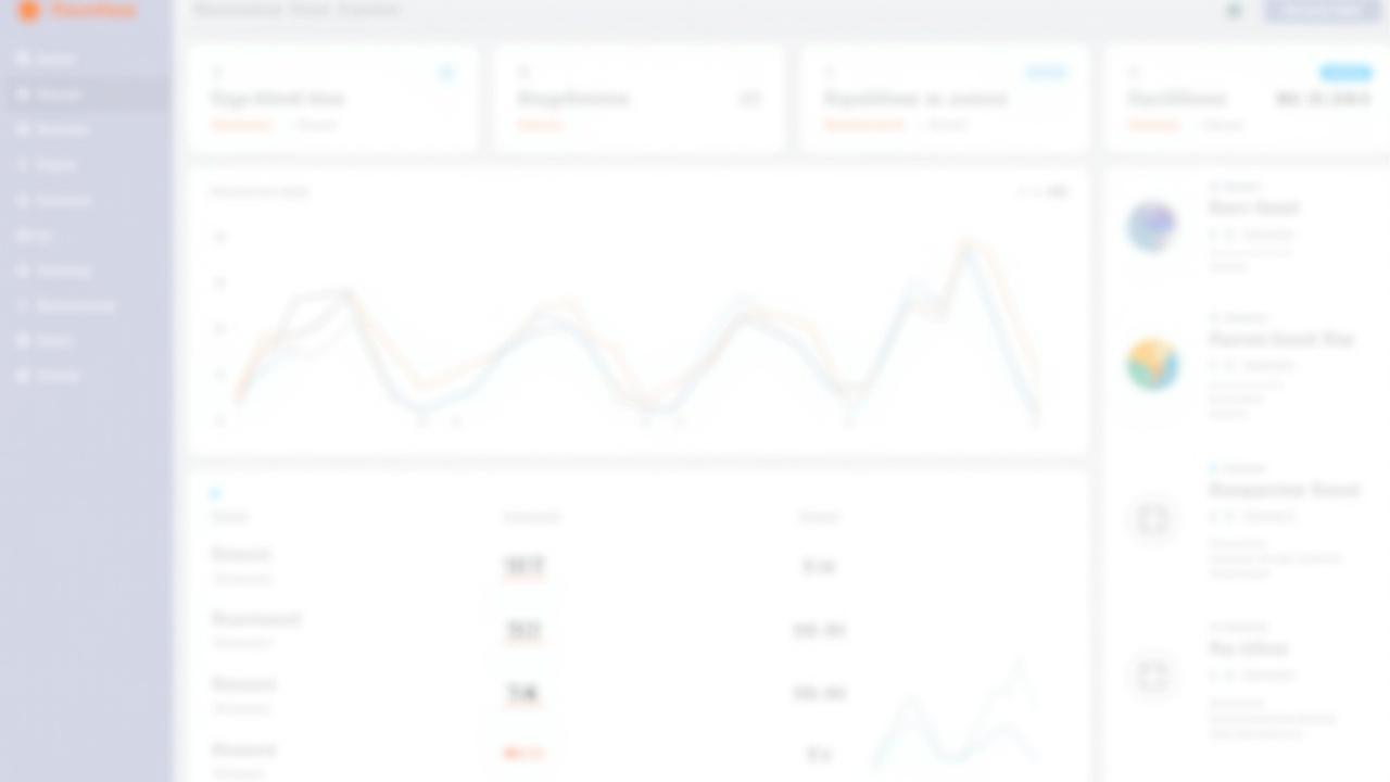 Dashboard finanziaria con grafici di entrate e spese