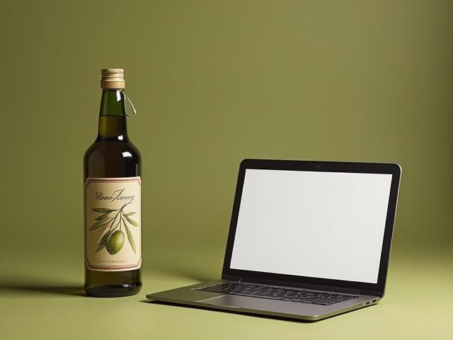 Vecchio logo e packaging datato di Olio Toscano