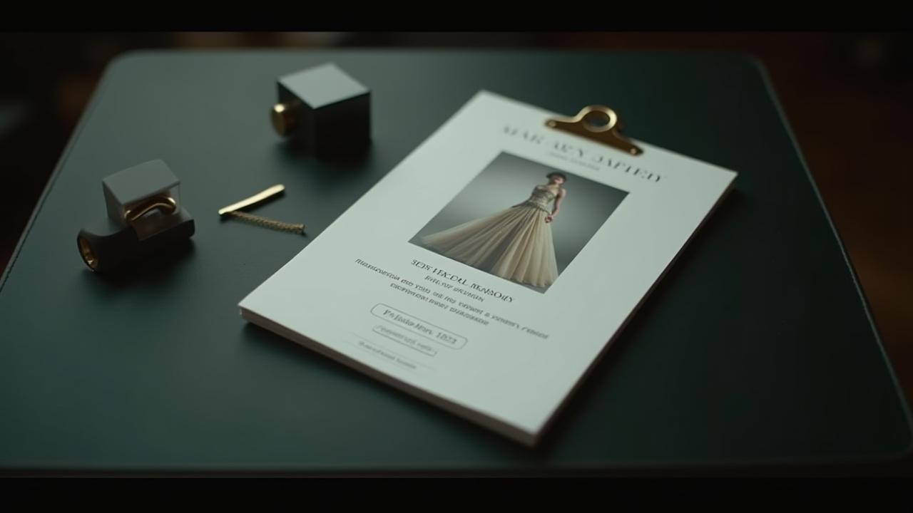 Schermata di checkout VIP personalizzato su un sito di moda di lusso.